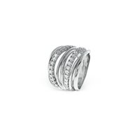Ring Unoaerre Woman in Silver Zirconia 700YAF1971-18S